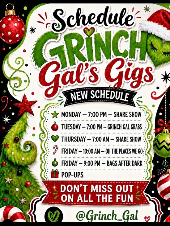 Other - Grinch_gal LIVE FLYER